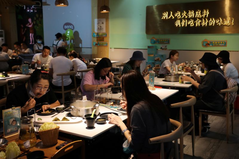 China's Oct services activity expands at faster clip - Caixin PMI