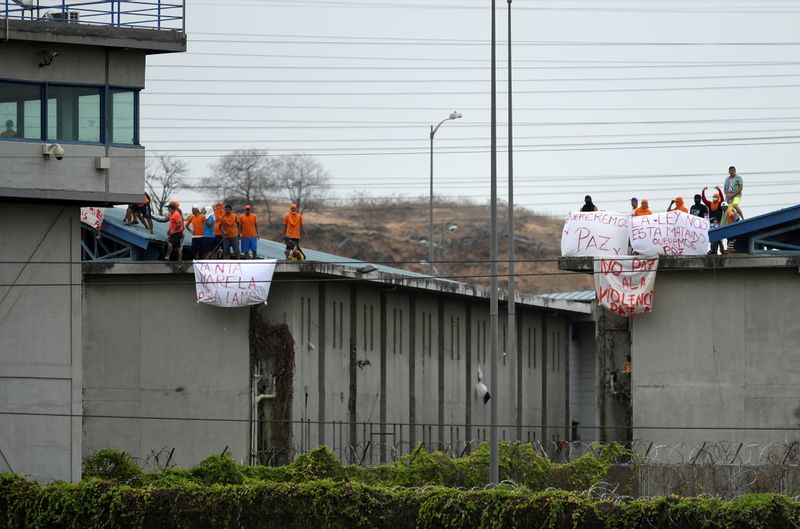 Ecuador prison violence leaves at least 58 dead, a dozen injured, gov't says