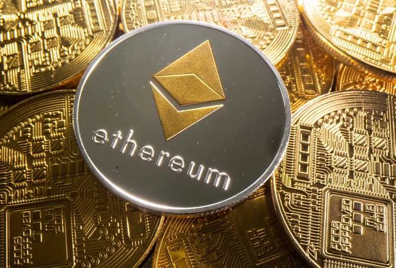 Ether scales $4,600 to record high, bitcoin trails