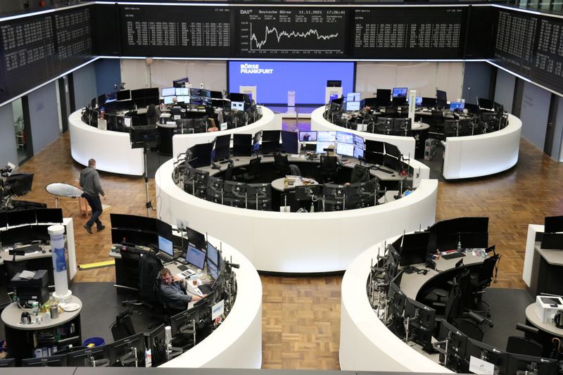 European shares notch new highs as Richemont leads surge in luxury stocks