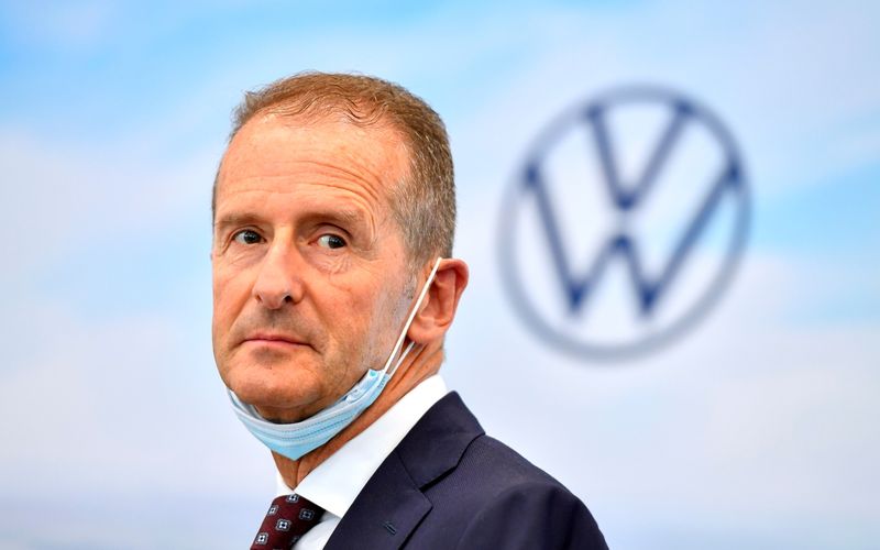 Exclusive-Volkswagen mediation committee to discuss future of CEO Diess - sources