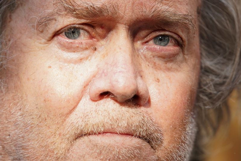Former Trump adviser Bannon enters plea of not guilty to obstructing Jan. 6 congressional probe