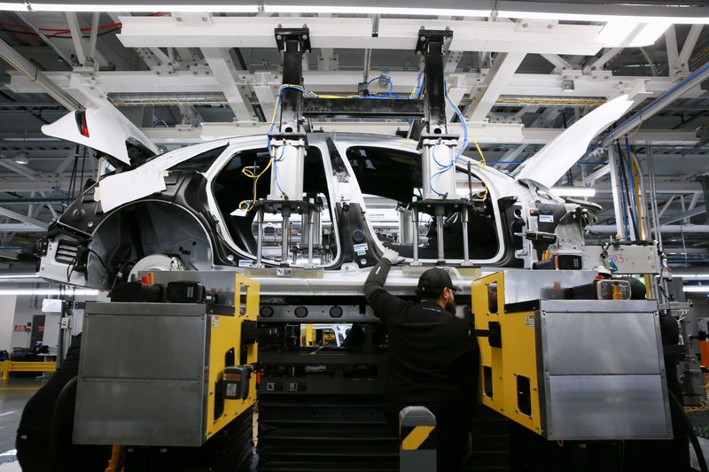 Lucid, Rivian shares take a breather after frenzied EV rally