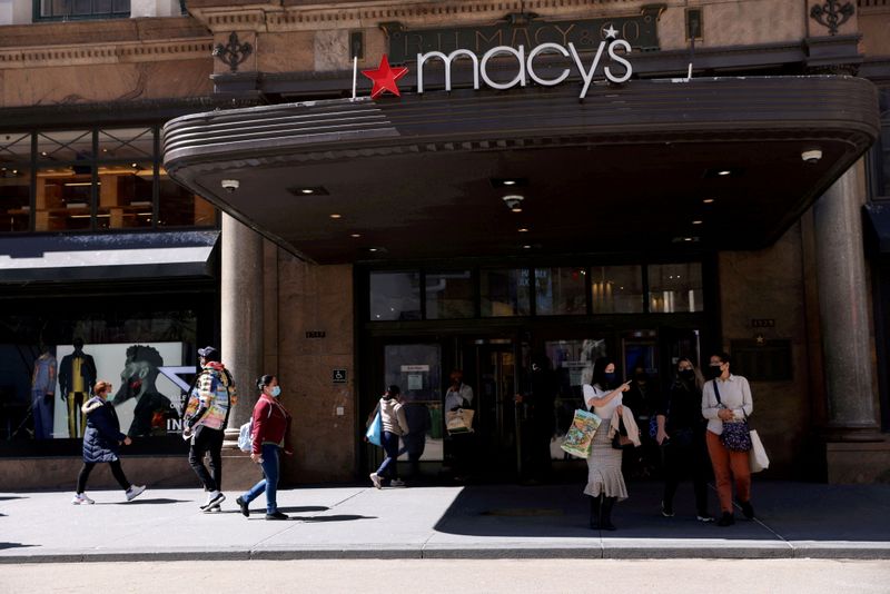 Macy's eases worries over holiday season with forecast raise