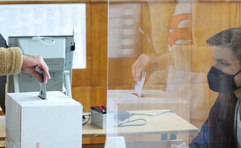 New centrist party poised to win Bulgaria's election, partial results show