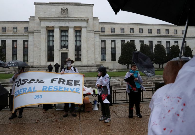 The U.S. Federal Reserve's take on greening the economy: Not our job