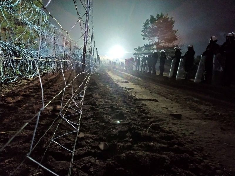Polish police reports two incidents on Belarus border