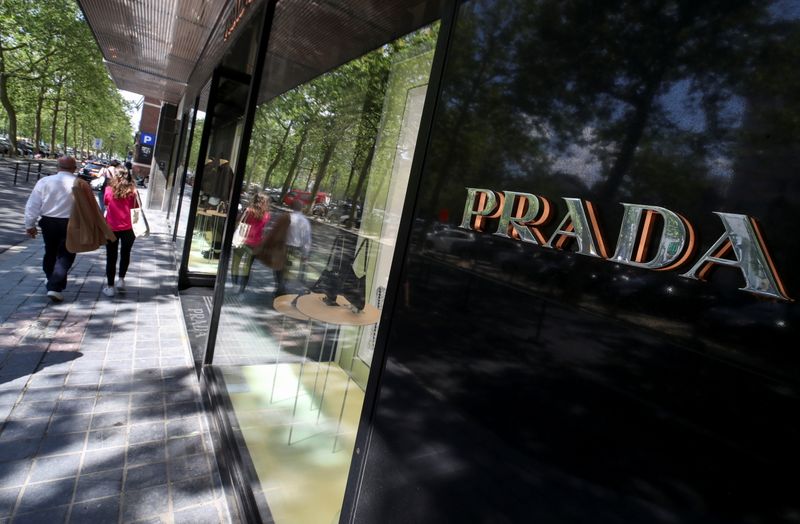Prada sets 4.5 billion euros revenue goal, to boost e-commerce