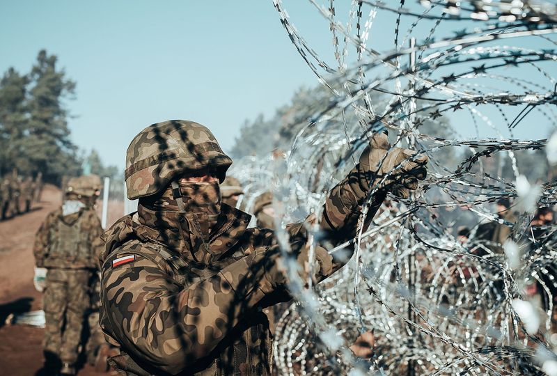 Russia flies nuclear-capable bombers over Belarus as migrant crisis escalates