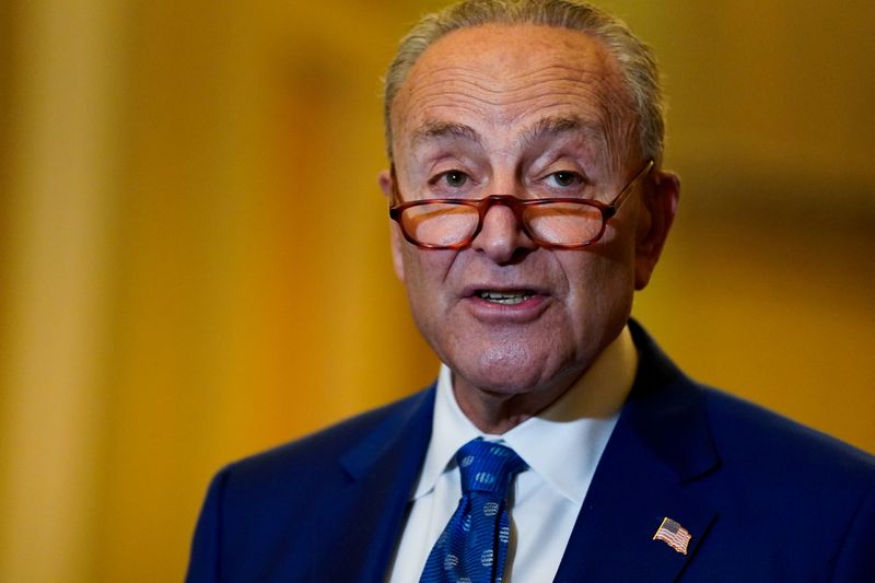 Schumer push to add China tech bill to U.S. defense bill faces hurdles