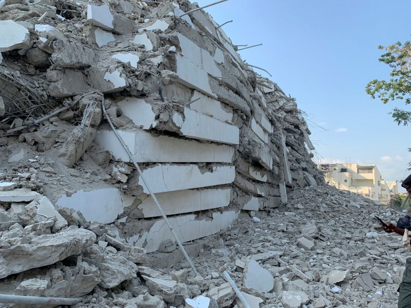 Six die, scores feared missing in Nigeria after collapse of high-rise