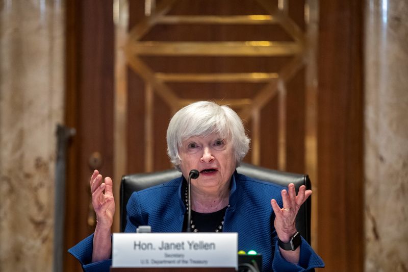 Strong tech support could help sell Congress on global tax rules -Yellen