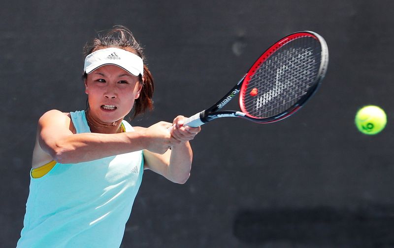 Tennis-Osaka concerned over Peng's whereabouts after assault allegations