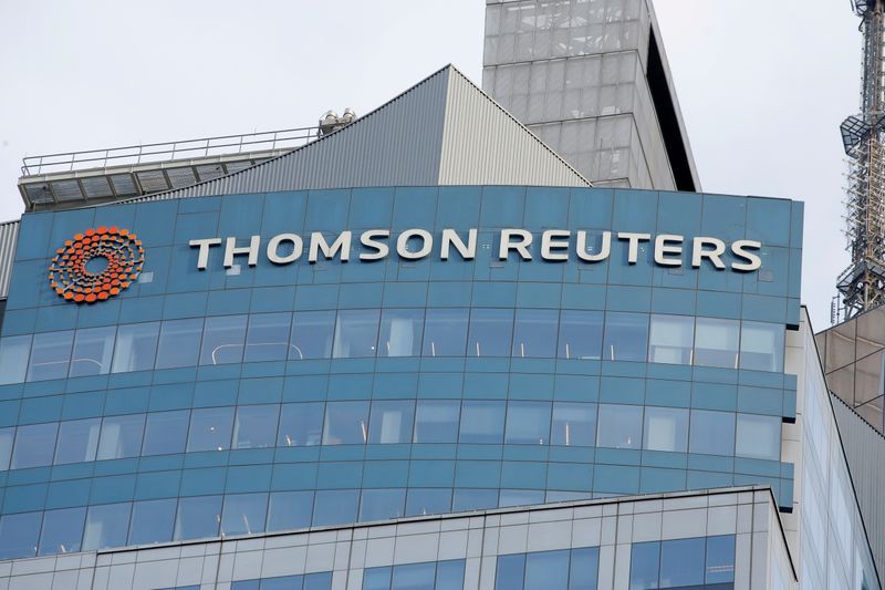Thomson Reuters raises full-year revenue forecast