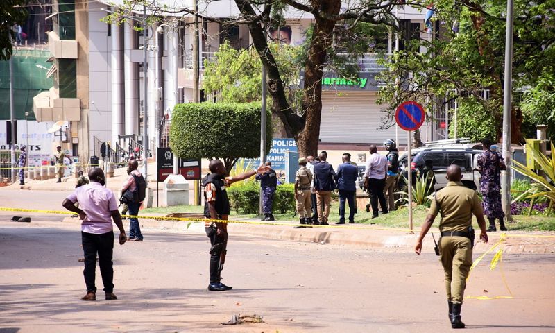 Twin blasts in Uganda capital kill two, injure 'scores' -local TV