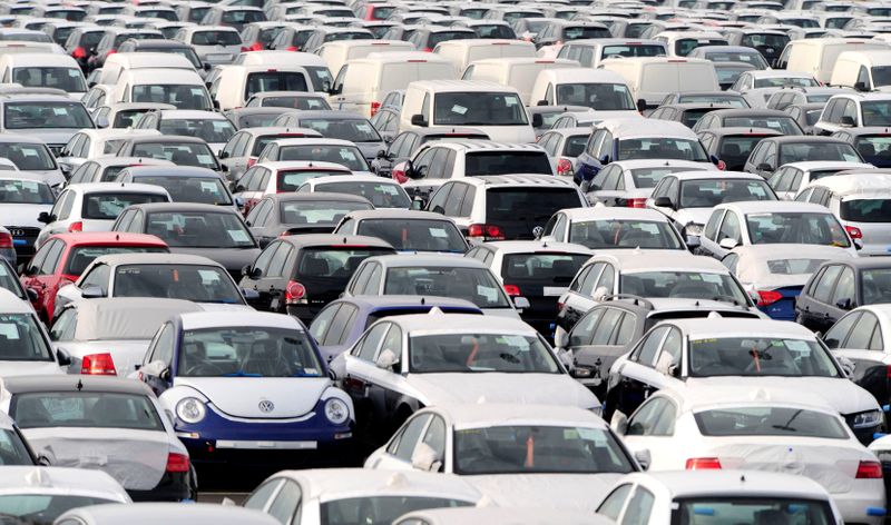 UK new car sales fell around 25% in October- preliminary data