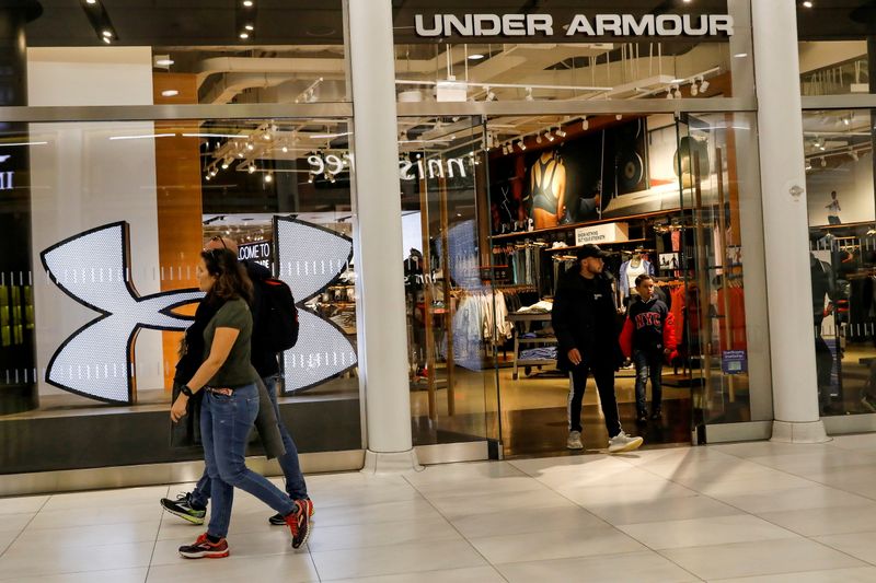 Under Armour raises annual revenue forecast on steady demand