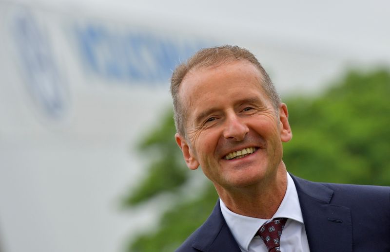 VW CEO Diess says will 
