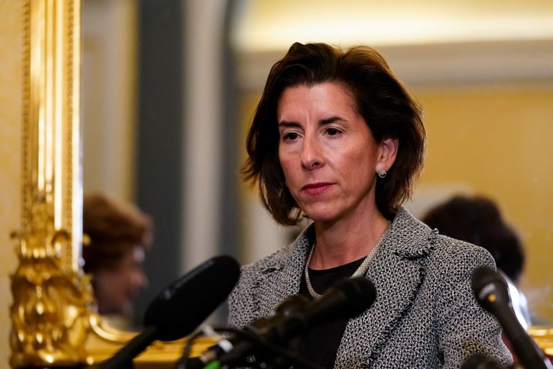U.S. Commerce chief: companies will submit data on chips crisis request