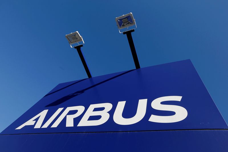 Airbus November jet deliveries in mid-50s - sources