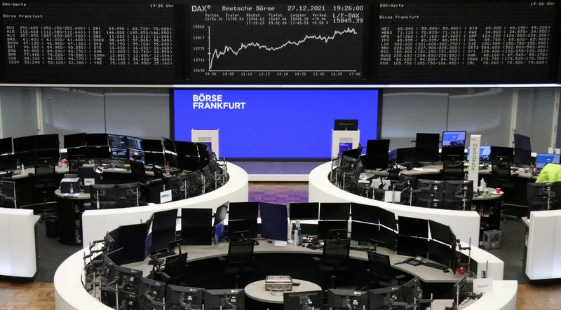 Banks, retail stocks power European shares in thin trading