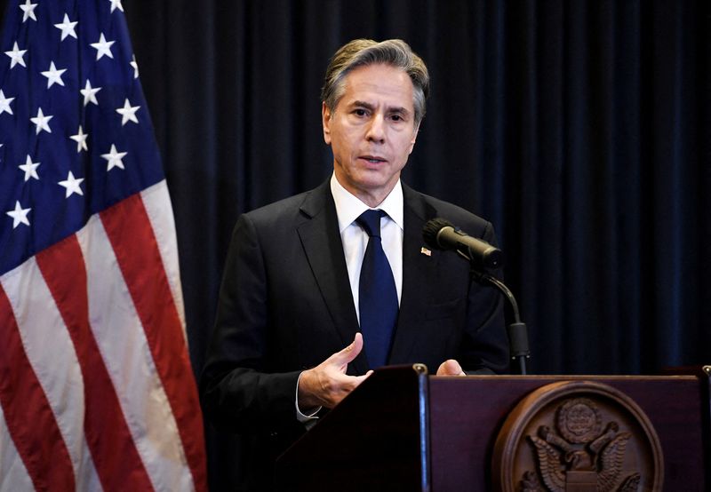Blinken says U.S. ready to move forward with sale of F-35s, drones to UAE
