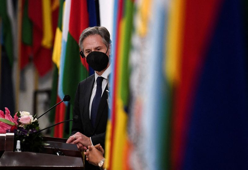 Blinken says just 16% of U.S. ambassadors confirmed as of last week