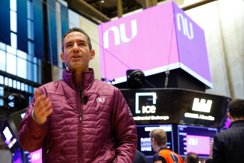 Brazil's Nubank valued at nearly $52 billion in NYSE debut