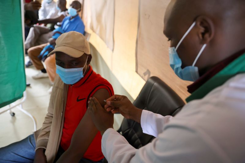 COVID shots are finally arriving, but Africa can't get them all into arms