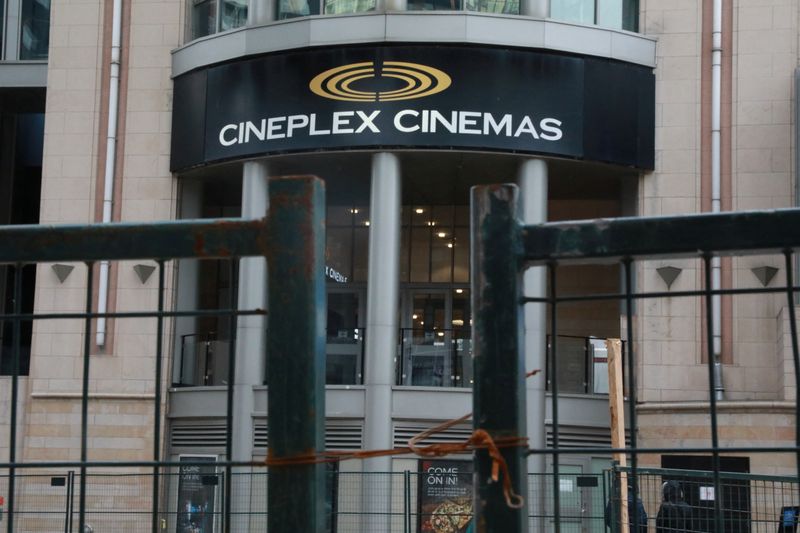 Cineworld shares plunge after $957 million damage ruling on aborted Cineplex deal
