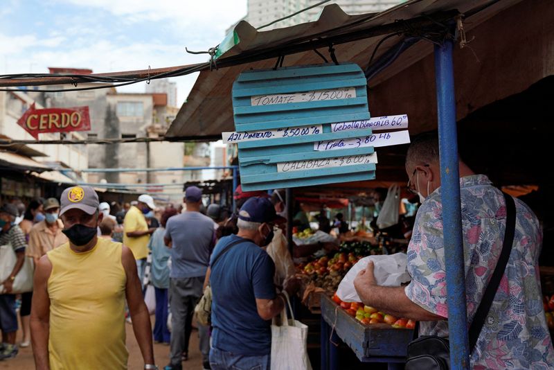 Cuba says taming inflation a priority as recovery begins