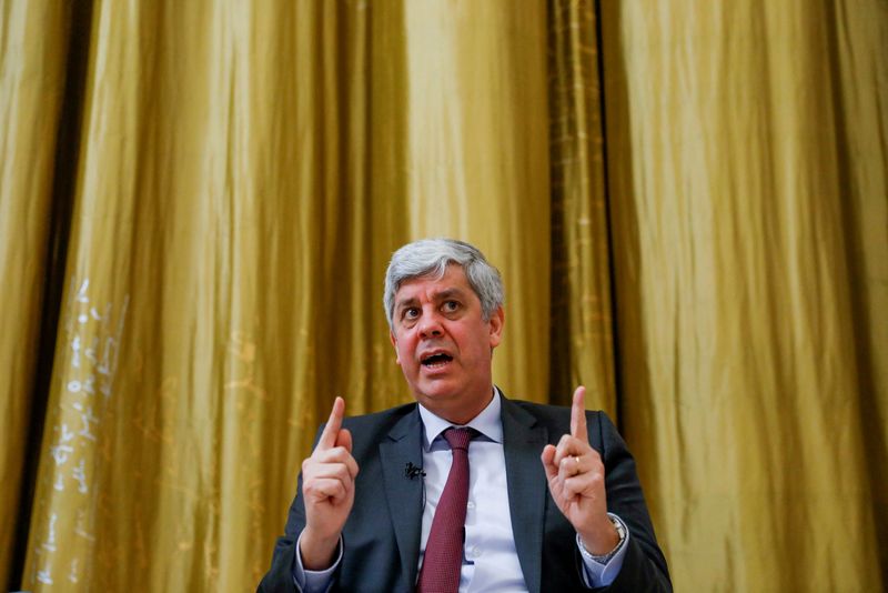 ECB's Centeno warns of inflation uncertainty, urges caution