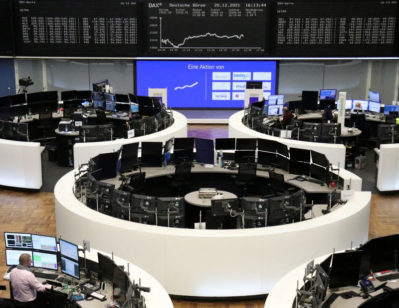 European shares rise after Monday's bruising sell-off