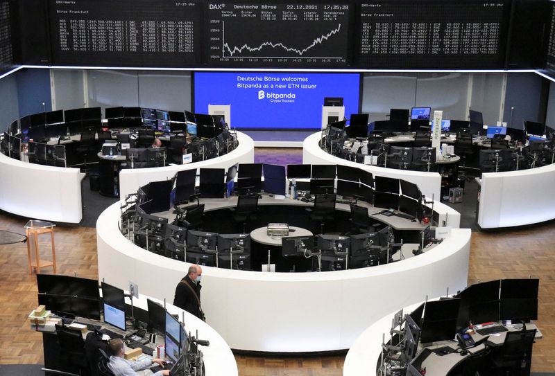 European stocks open flat in thin holiday trade
