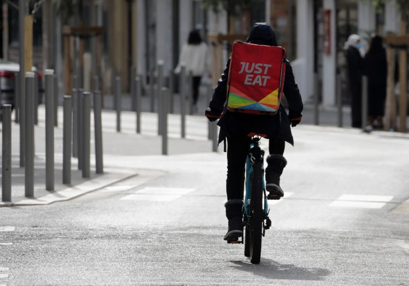Food delivery shares rise ahead of EU draft rules on gig workers