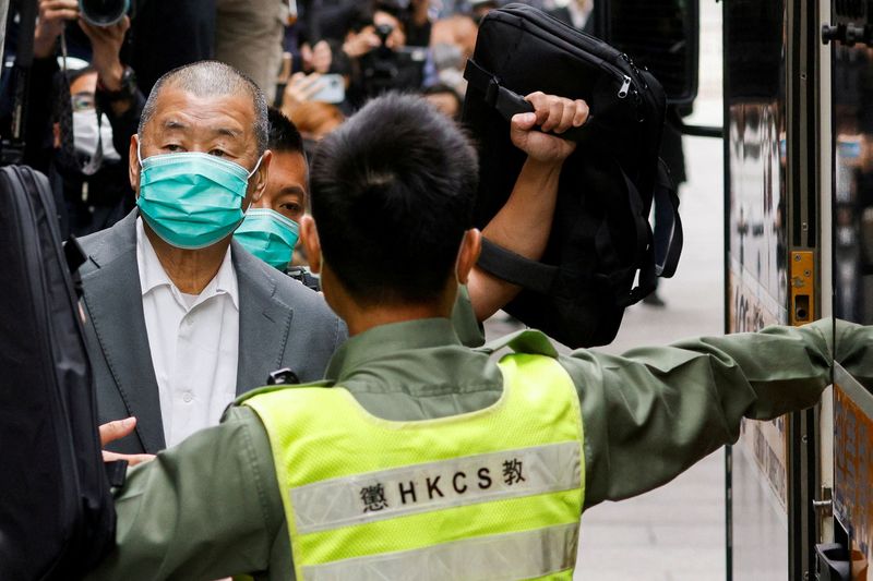 Hong Kong Apple Daily founder and staff face new sedition charge