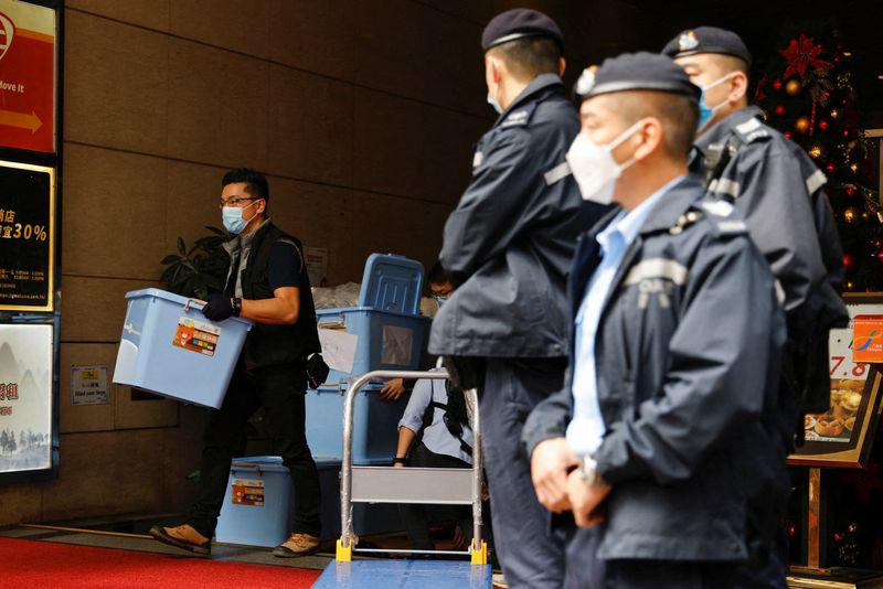 Hong Kong Stand News arrests 'beyond reproach' - Chinese embassy
