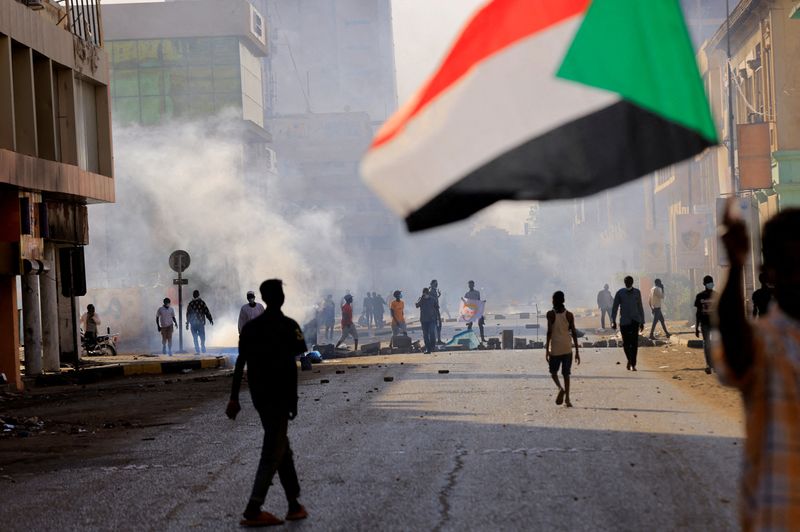 Internet disrupted in Sudan's Khartoum, roads blocked ahead of protest