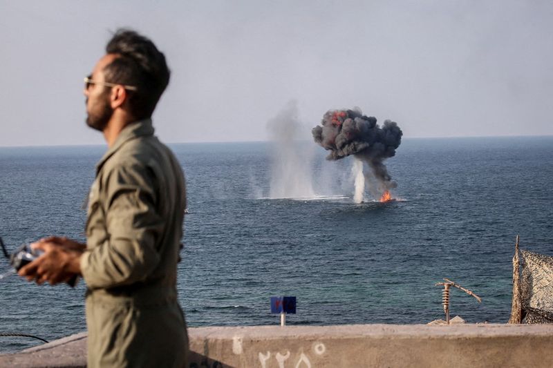 Iran's war games in Gulf were warning to Israel - top Iranian commanders