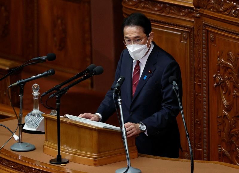Japan's Kishida sends message to shareholders: raise wages