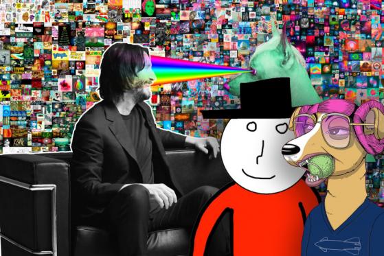 Keanu Reeves Laughs at the Digital Scarcity of NFTs