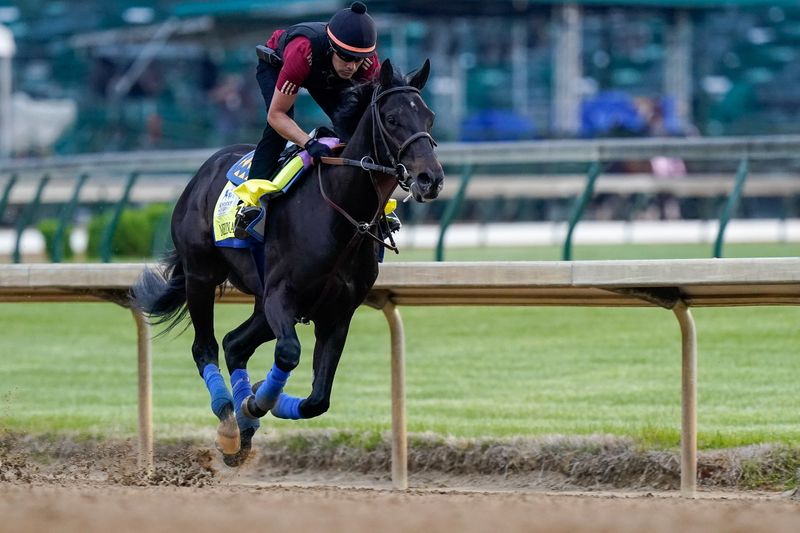 Kentucky Derby winner Medina Spirit dies after workout in California -media reports