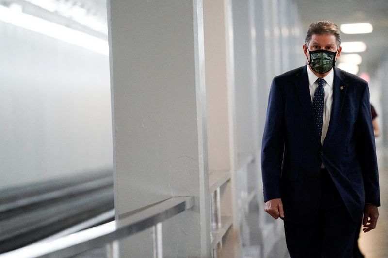 Manchin says he is a 'no' on Biden's domestic investment bill