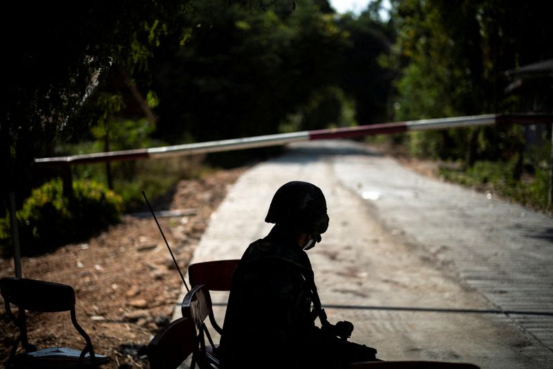 Myanmar airstrikes displace more people along Thai-Myanmar border