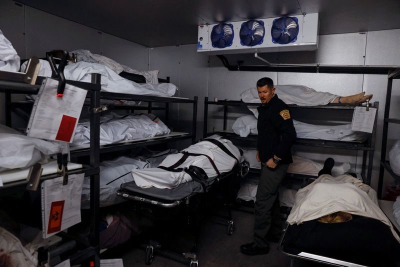 New Mexico sheriff struggles in undertaker role as COVID deaths mount