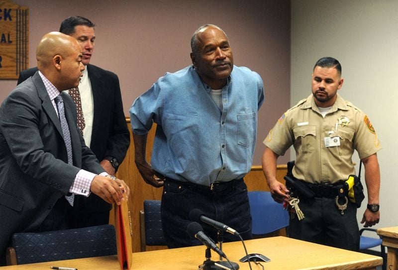 O.J. Simpson granted early release from parole in Nevada robbery