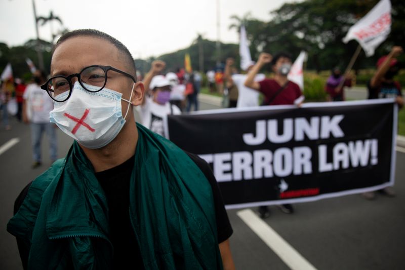 Philippines' Supreme Court says parts of anti-terror law unconstitutional