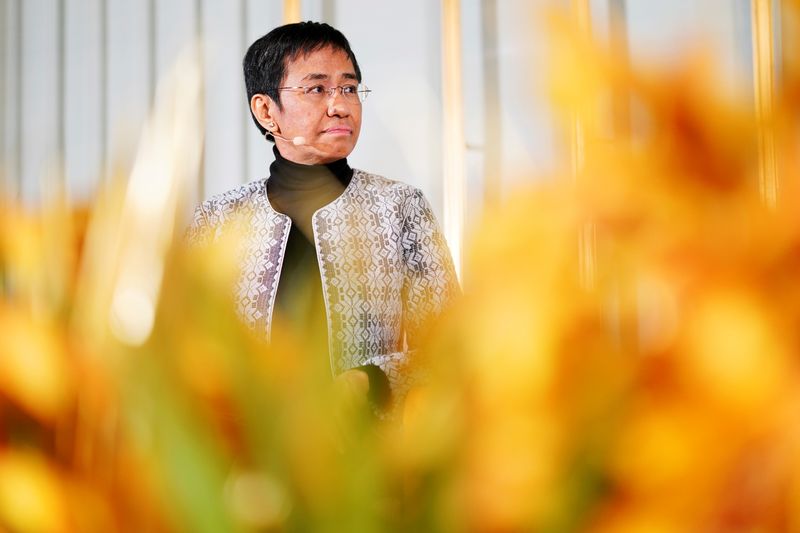 Social media platforms jeopardise elections, Nobel Peace laureate Ressa says