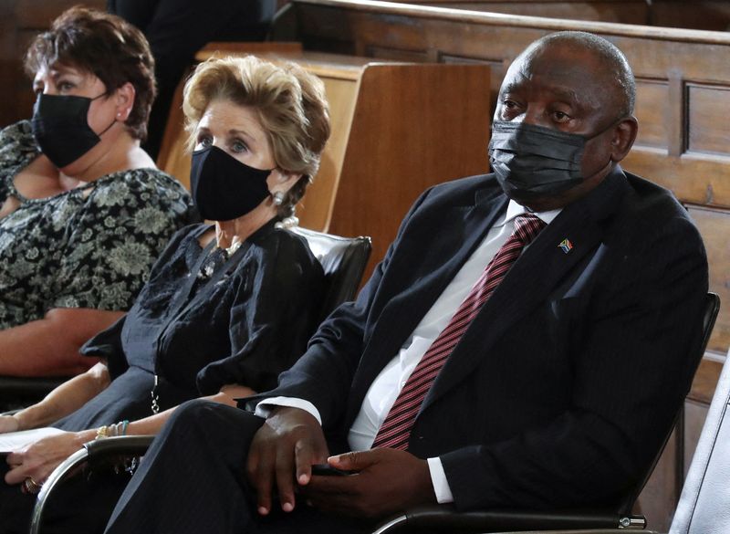 South Africa's Ramaphosa has COVID-19 but symptoms mild, presidency says