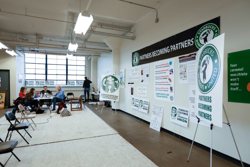 Starbucks union drive spurred by barista burnout from mobile orders
